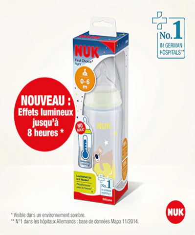 Chauffe-biberon NUK Thermo 3 en 1 avec fonction décongélation