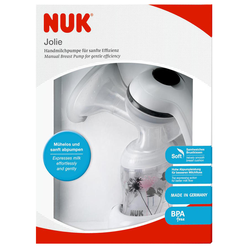 Tire-lait manuel Nuk Jolie - Extraction douce et efficace